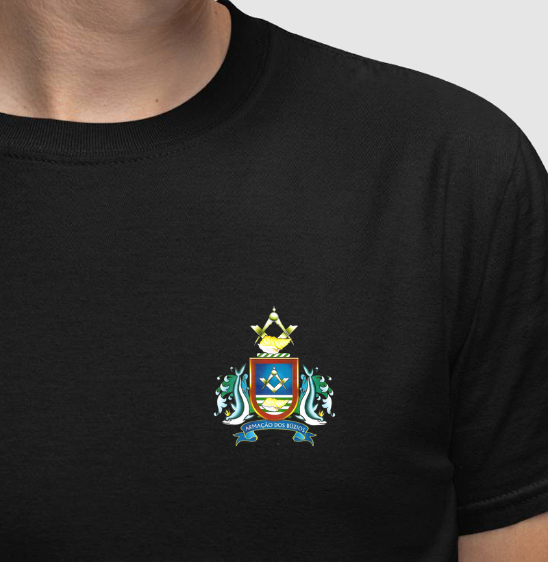 Camiseta ARLS Armação de Búzios n⁰ 3712 - Mr. GADU - bolso 2