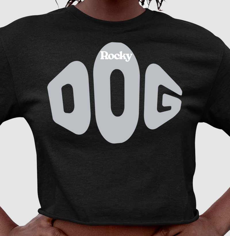 Cropped Rocky Dog Bold