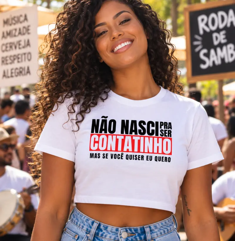 Não nasci pra ser contatinho - Cropped