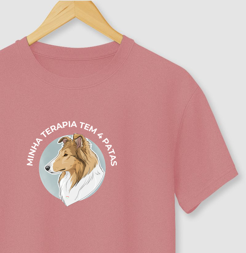 COLLIE TERAPIA -Camiseta