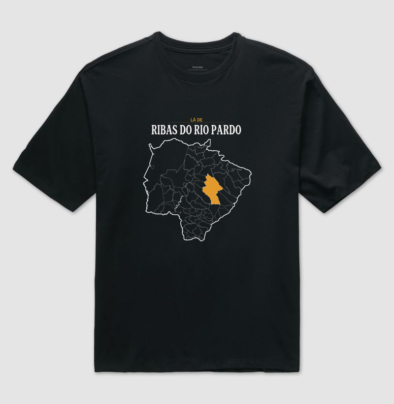 Ribas do Rio Pardo | Território MS - Camiseta Oversized