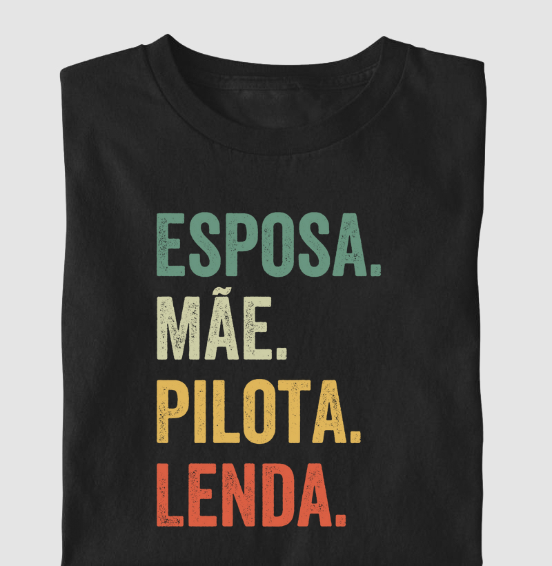 Esposa. Mãe. Pilota. Lenda
