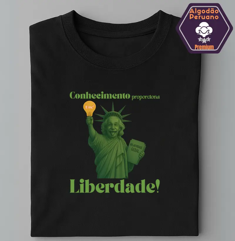 Conhecimento proporciona liberdade - Einstein