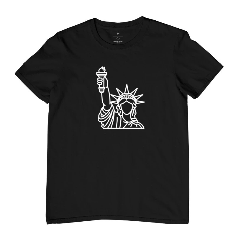 Camiseta Adulta - Estátua da Liberdade