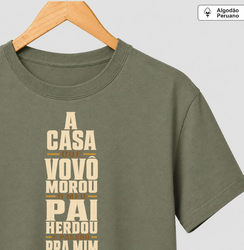 A casa que vovô morou
