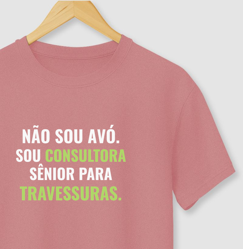 Não sou avó, sou consultora sênior para travessuras