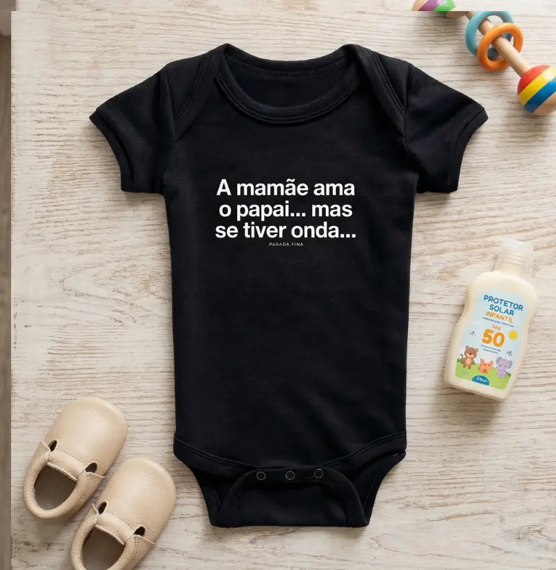 A mamãe ama o papai... mas se tiver onda...