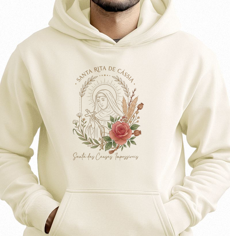 Santa RIta estilo Boho (moletom)