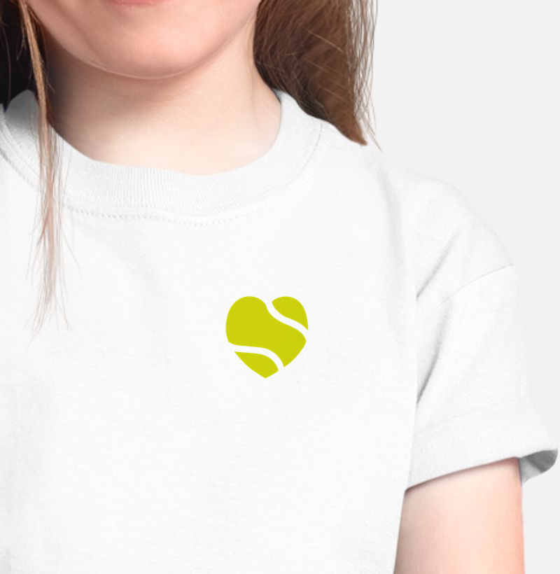 Bolinha Coração - Camiseta Infantil