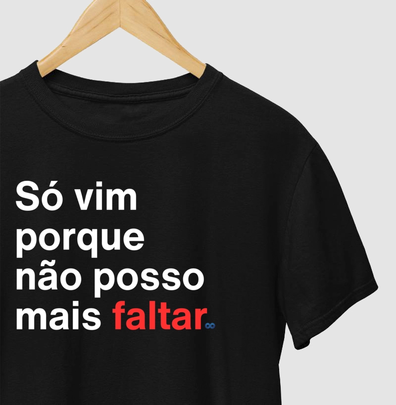Não posso mais faltar