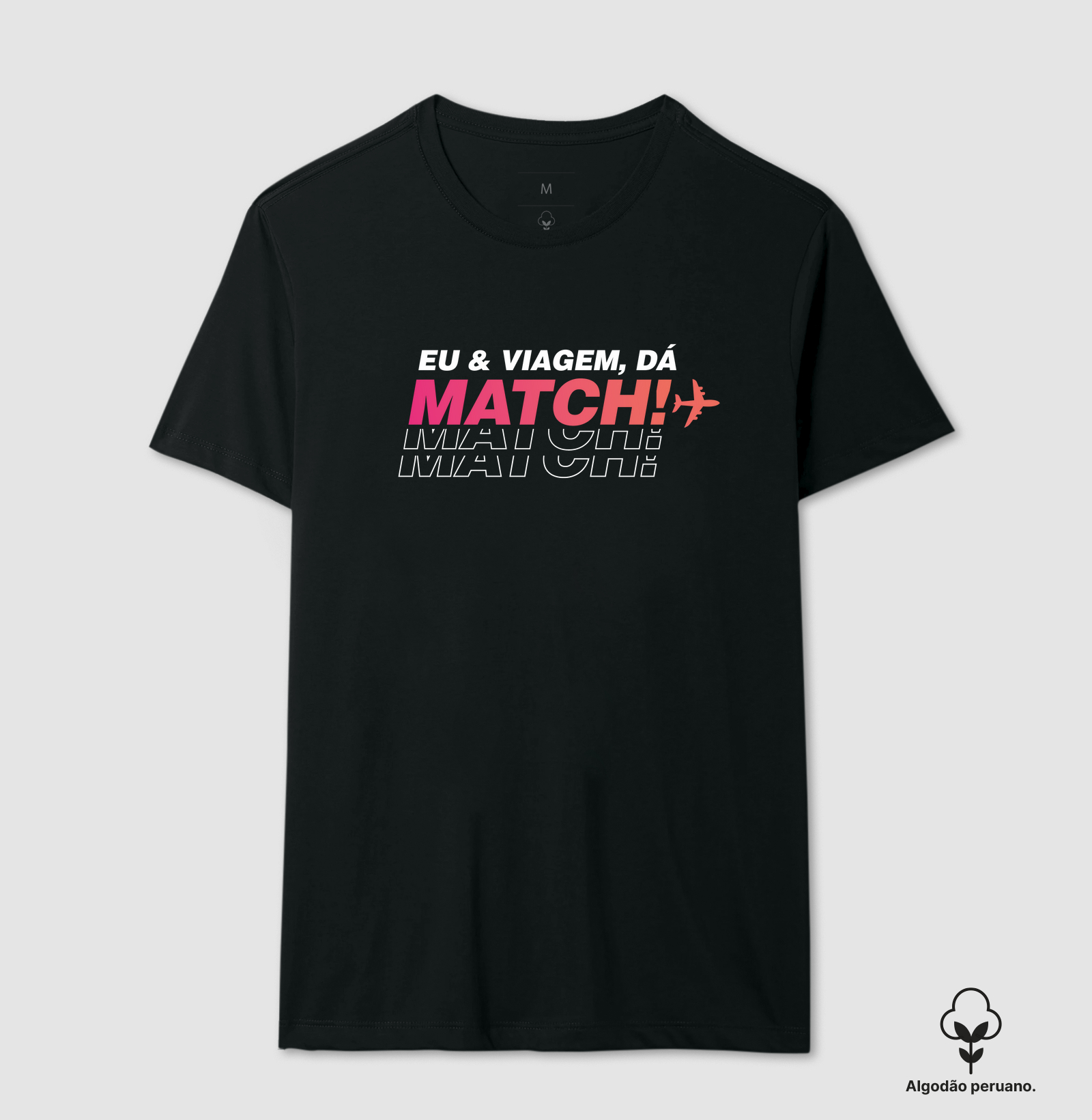 Eu e viagem, deu match!