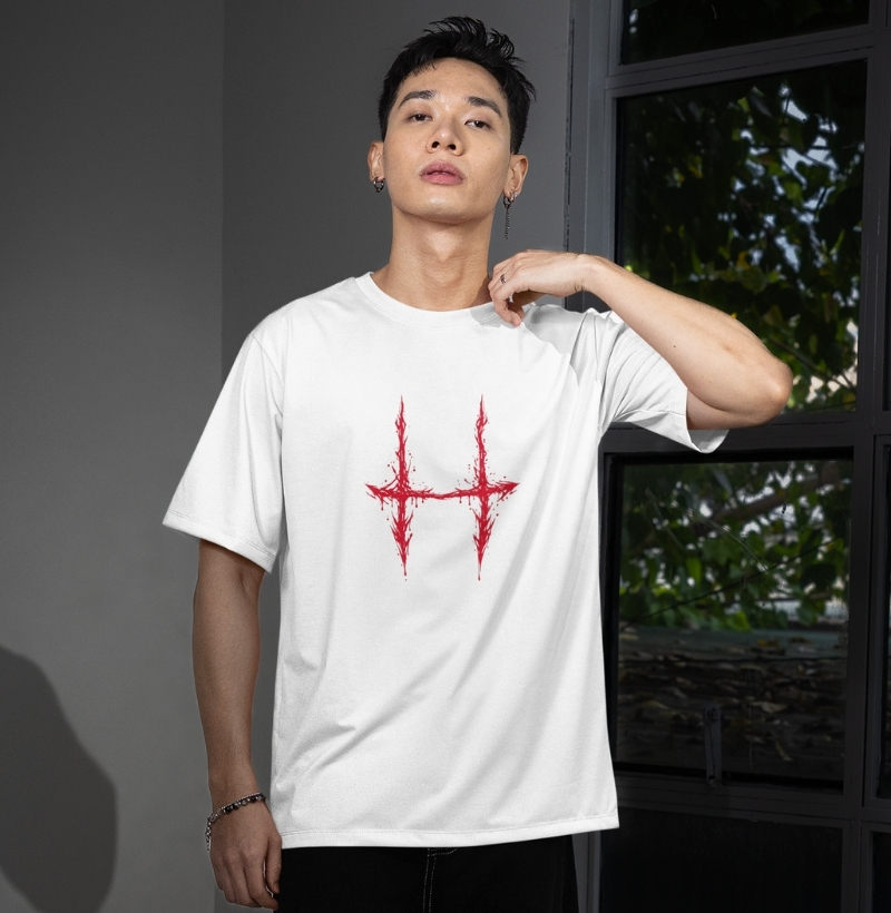 Camiseta Choso Jujutsu Kaisen Oversized Minimalista