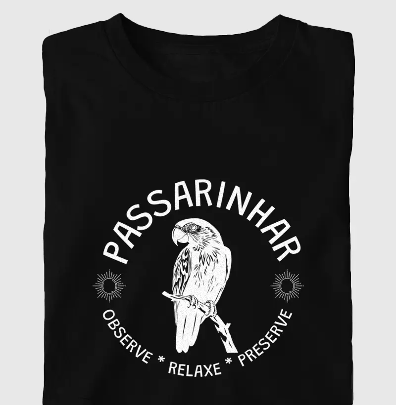 Passarinhar Arara Branco Oversized