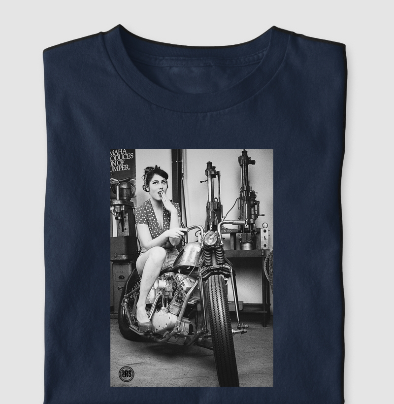 Camiseta Motociclista Retro Road 2