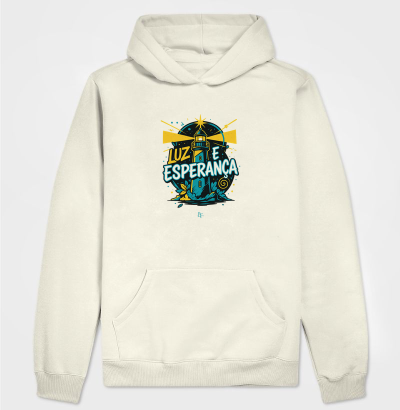 Luz e esperança - Hoodie Moletom