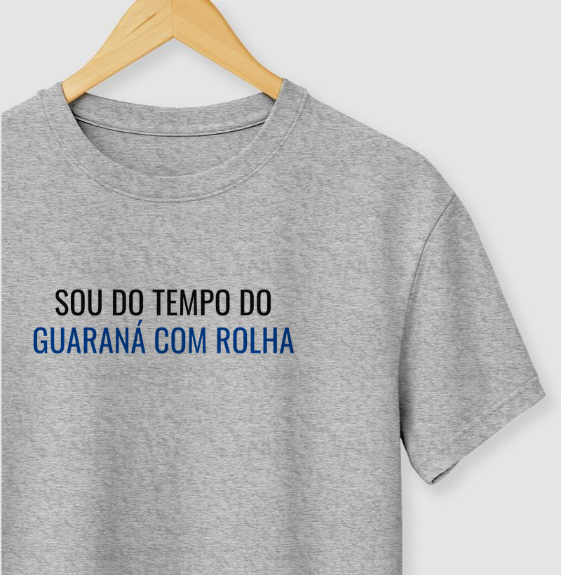 Sou do tempo do guaraná com rolha