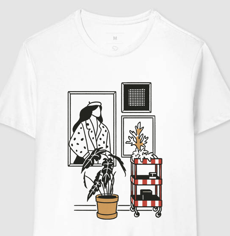 Camiseta CANTINHO DA CASA