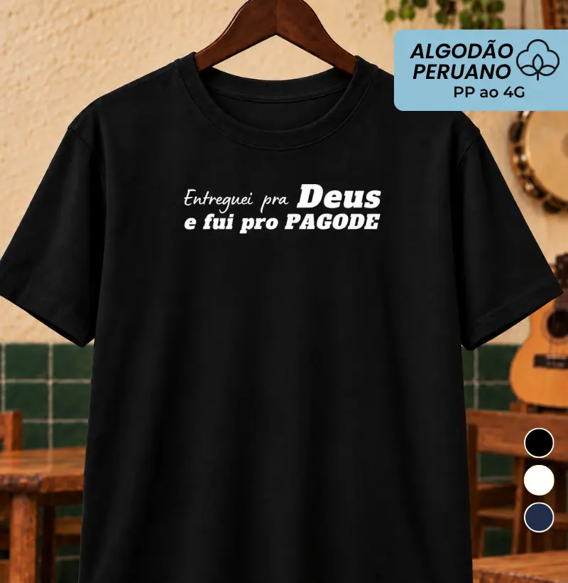 Entreguei pra Deus e fui pro Pagode