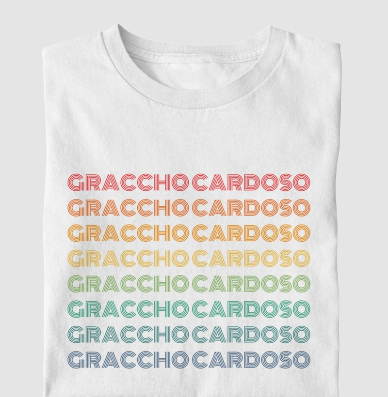 Graccho Cardoso Letreiro Retrô