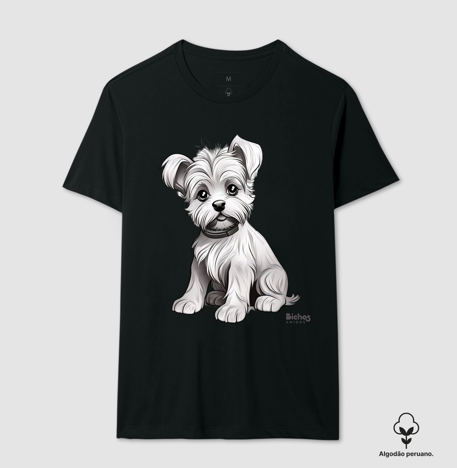 Camiseta Yorkshire - Coleção Estampa Única - Bichos Amigos