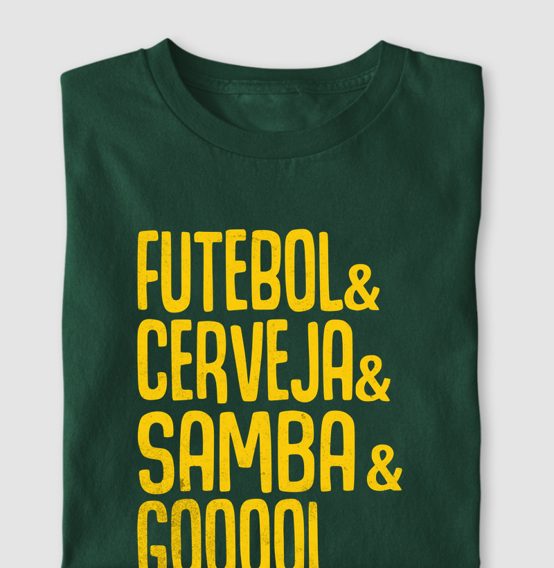 Futebol, cerveja, samba, gol