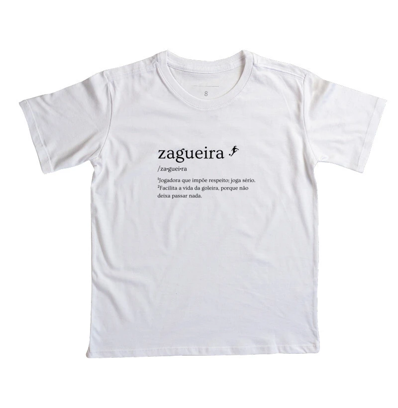 Camiseta Mini Zagueira