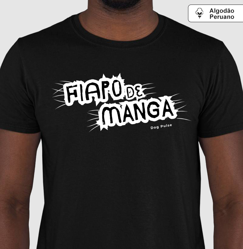 Camiseta Algodão Peruano Dog Pulse - Fiapo de Manga Simple