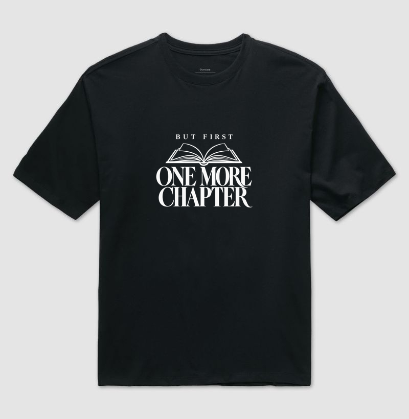 One More Chapter - Camiseta Oversized