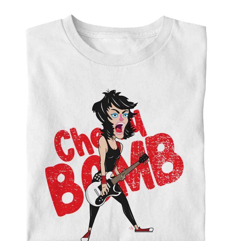 Camiseta Cherry Bomb | Caos em Cores