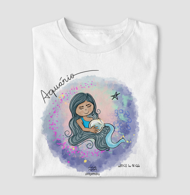 T shirt aquário