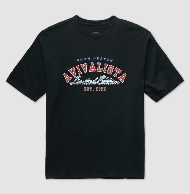 T-shirt "Avivalistas" 🔥