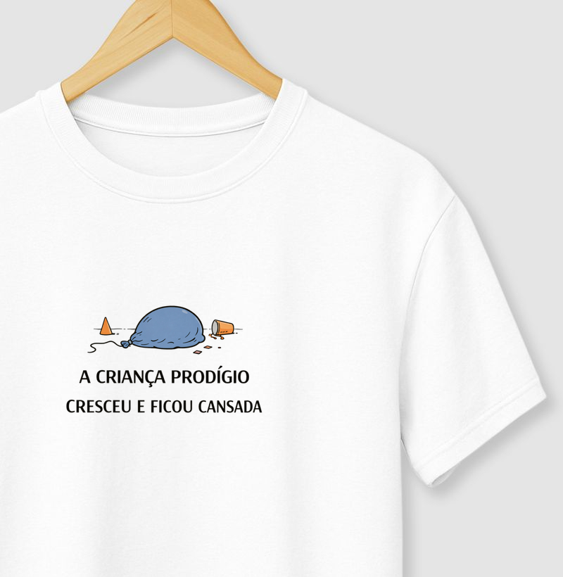 A Criança Prodígio Cresceu e Ficou Cansada