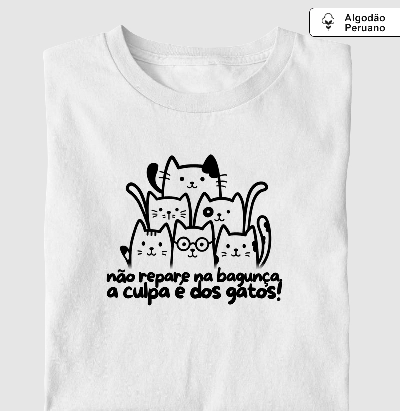 Não repare a bagunça