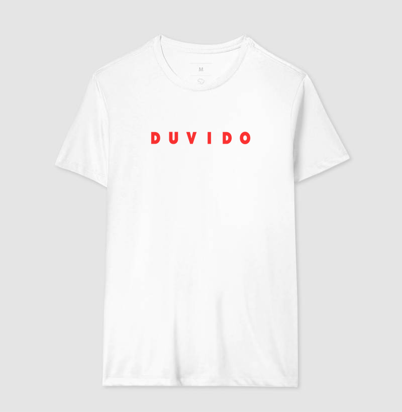 Duvido Vermelho - Camiseta
