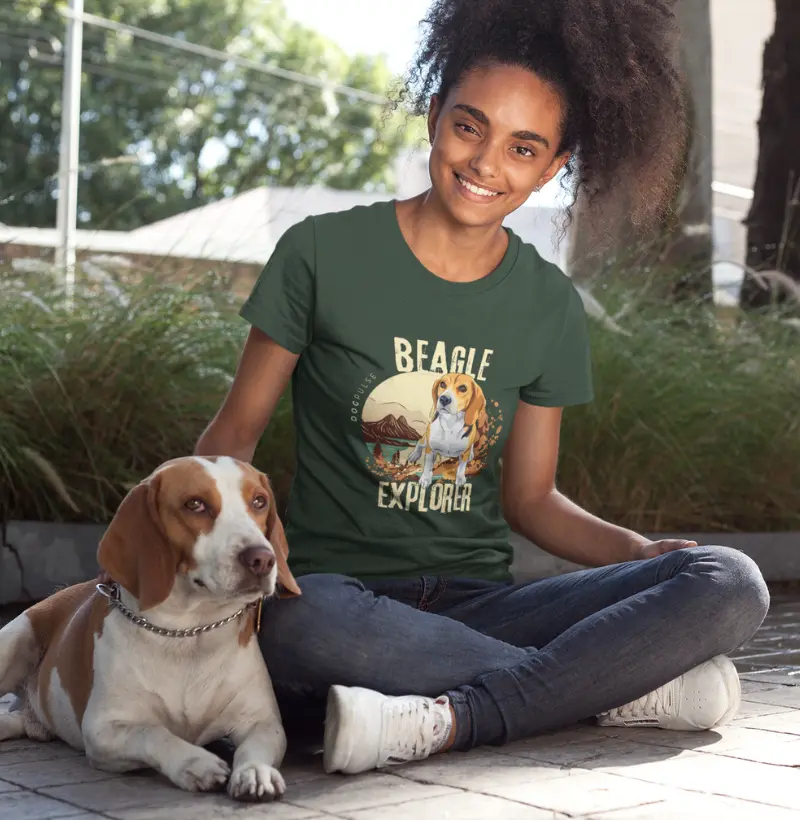 Camiseta Dog Pulse Beagle Explorer – Trailblazer Spirit