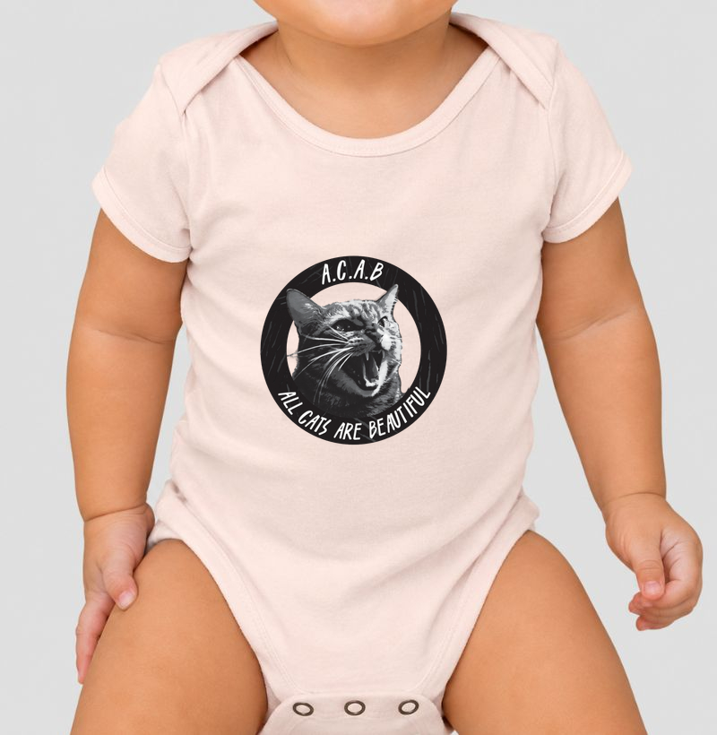 [GABYSHINY] ACAB - ALL CATS ARE BEAUTIFUL - Body Infantil