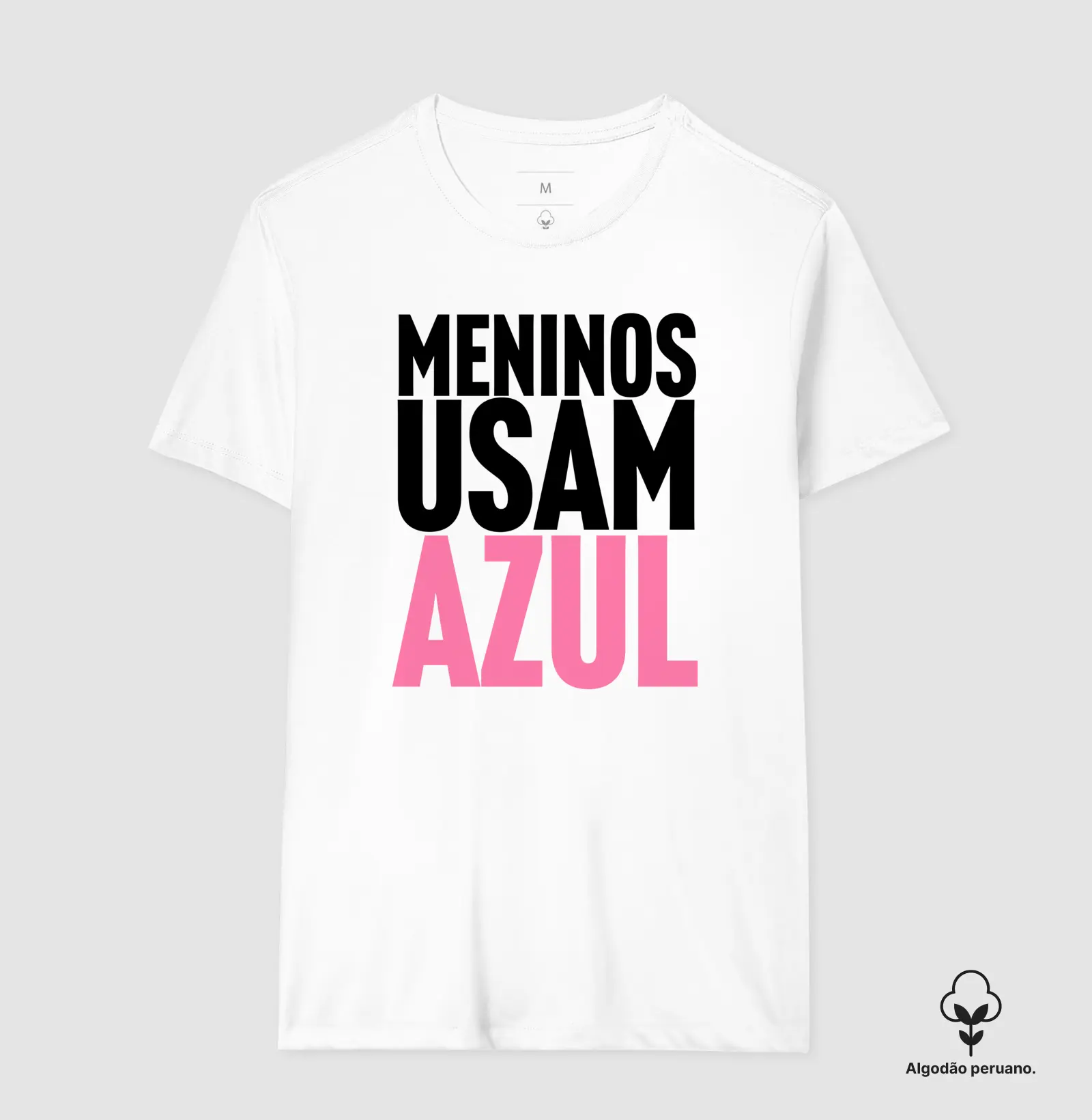 Meninos usam azul