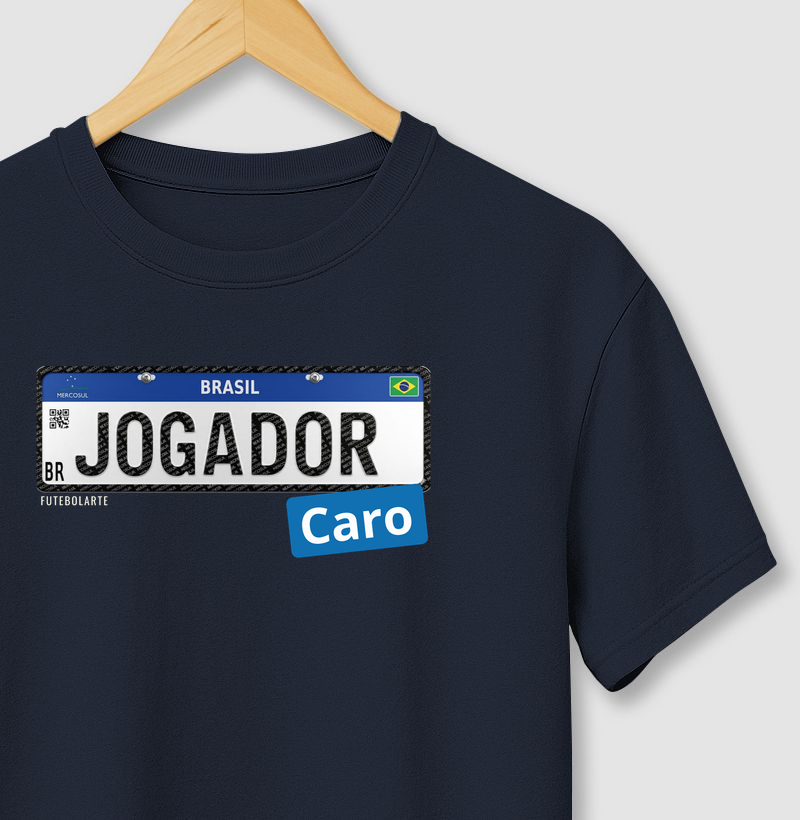 Placa Jogador Caro