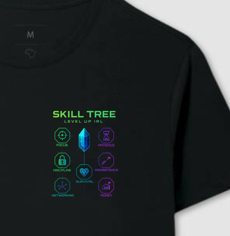 Camiseta Skill Tree