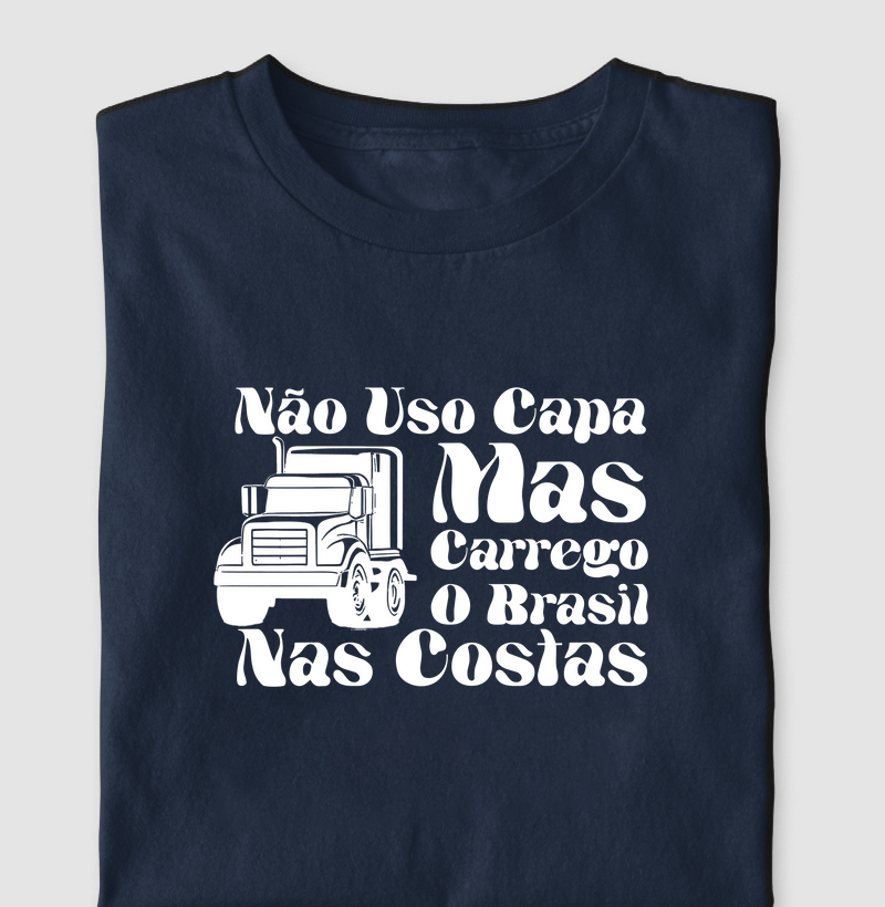  Não uso capa mas carrego Brasil nas costas