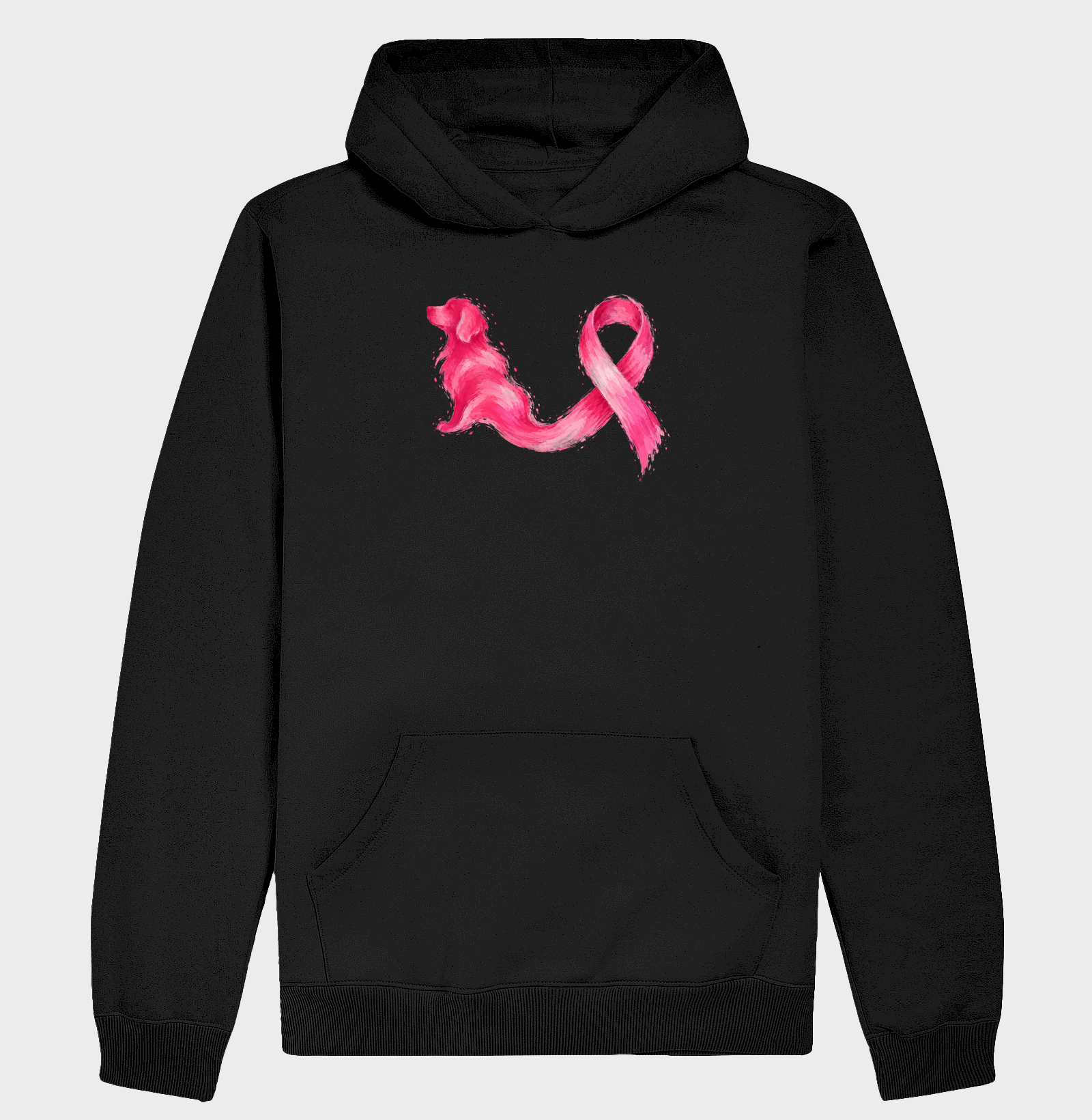Outubro Rosa Canino - Hoodie Moletom