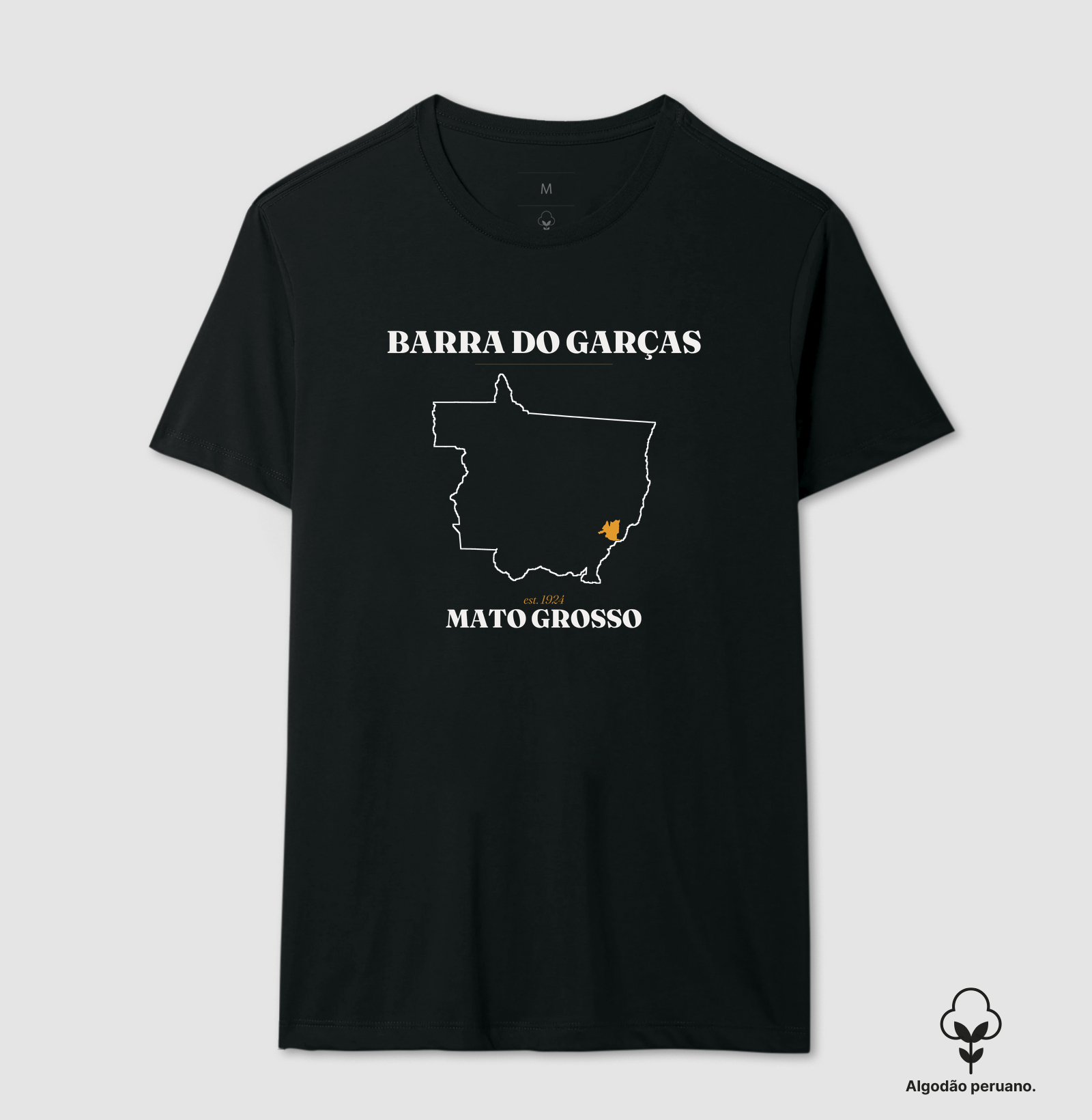 Barra do Garças | Legado MT - Camiseta Algodão Peruano