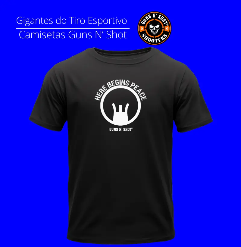 Here begins peace Tiro Esportivo