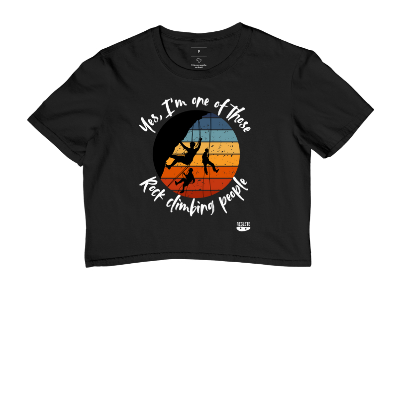 Yes, I'm one of those rock climbing people