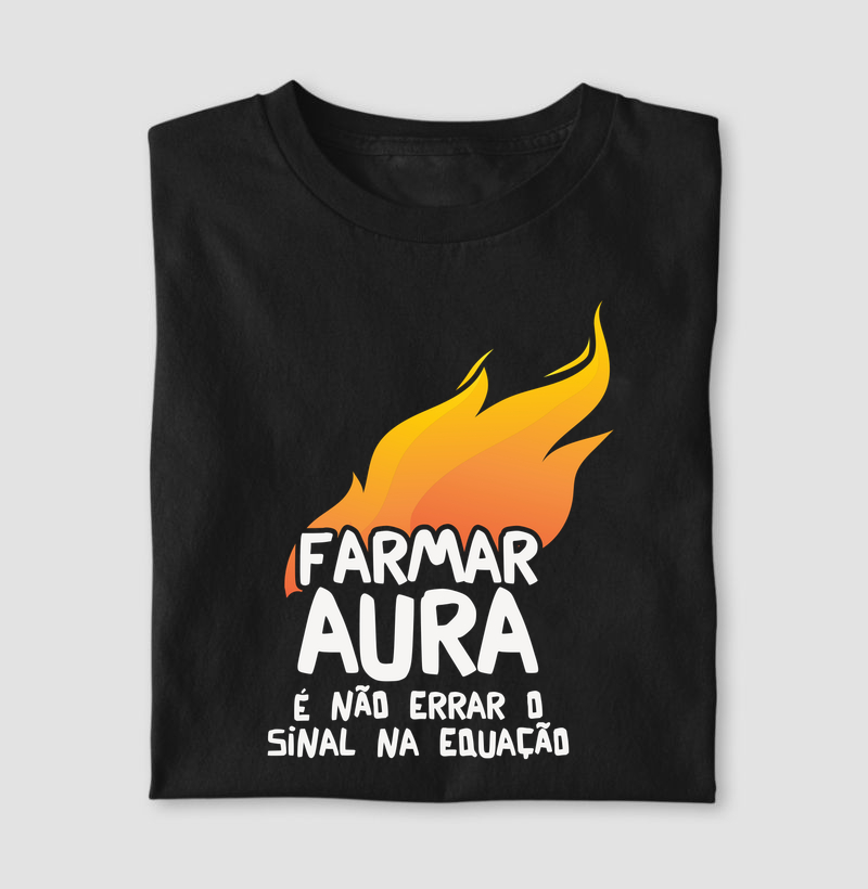 Farmar aura é não errar o sinal na equação!