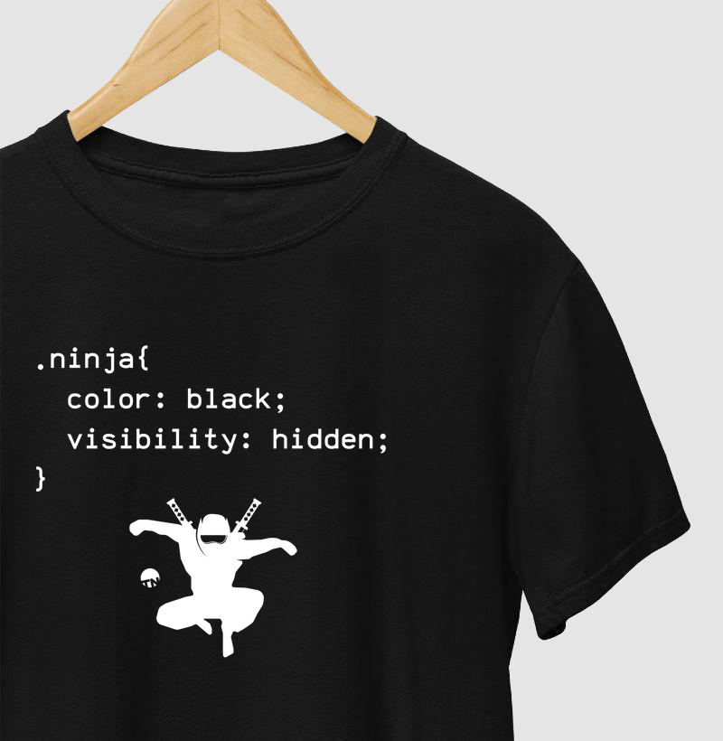 Camiseta CSS Ninja