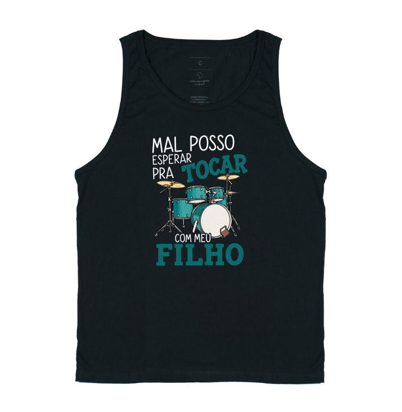 MAL POSSO ESPERAR PRA TOCAR COM MEU FILHO (BATERISTA)