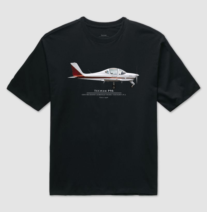 Tecnam P96 | Profile  - Camiseta Oversized