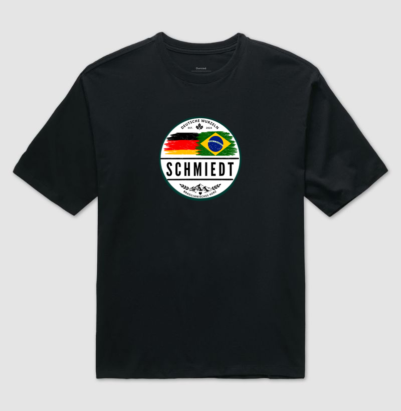 Schmiedt – Herança Alemã em Destaque - Camiseta Oversized