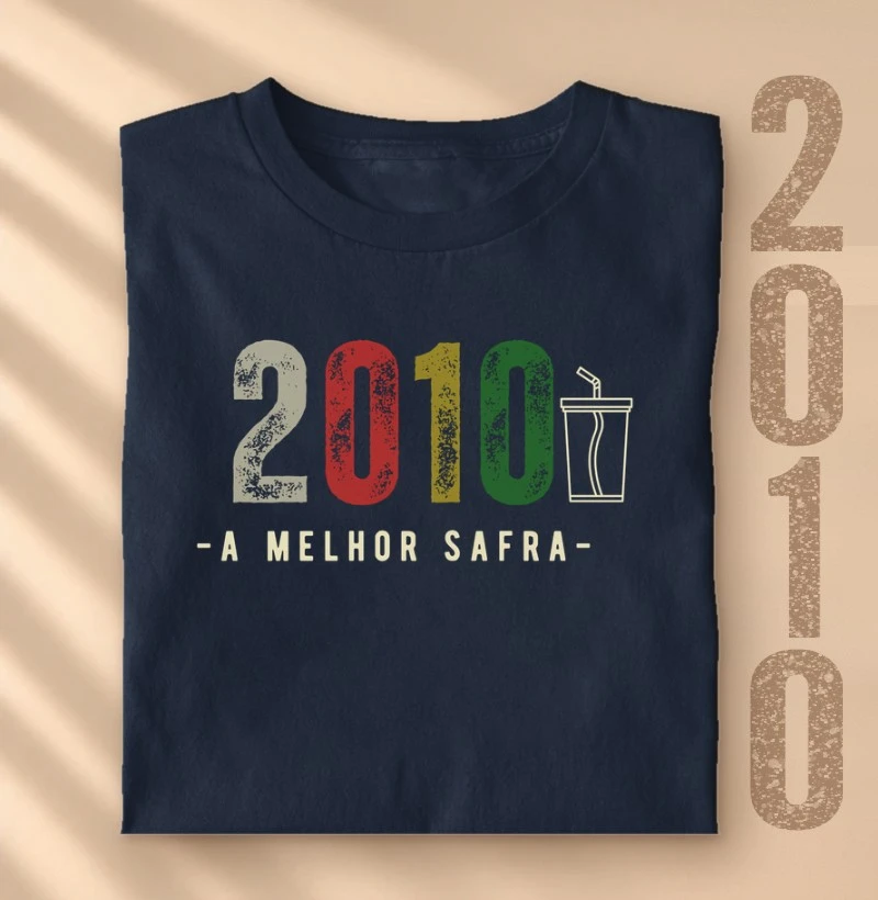 Camiseta Vinho - A Melhor Safra 2010 - Camiseta